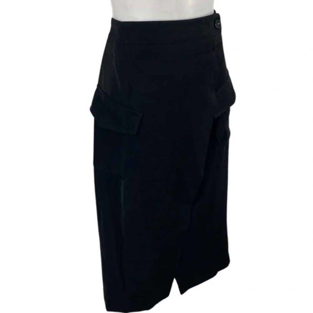 NWT ShowPo. Black Decision Marker Midi Skirt EE14
